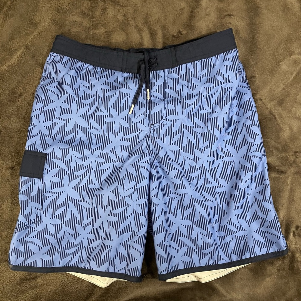 Mens Lands End Swim Trunks